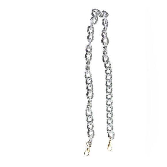 Paris Novelty Acrylic Crossbody Perfume Bottle Purse - Picture 6 of 7